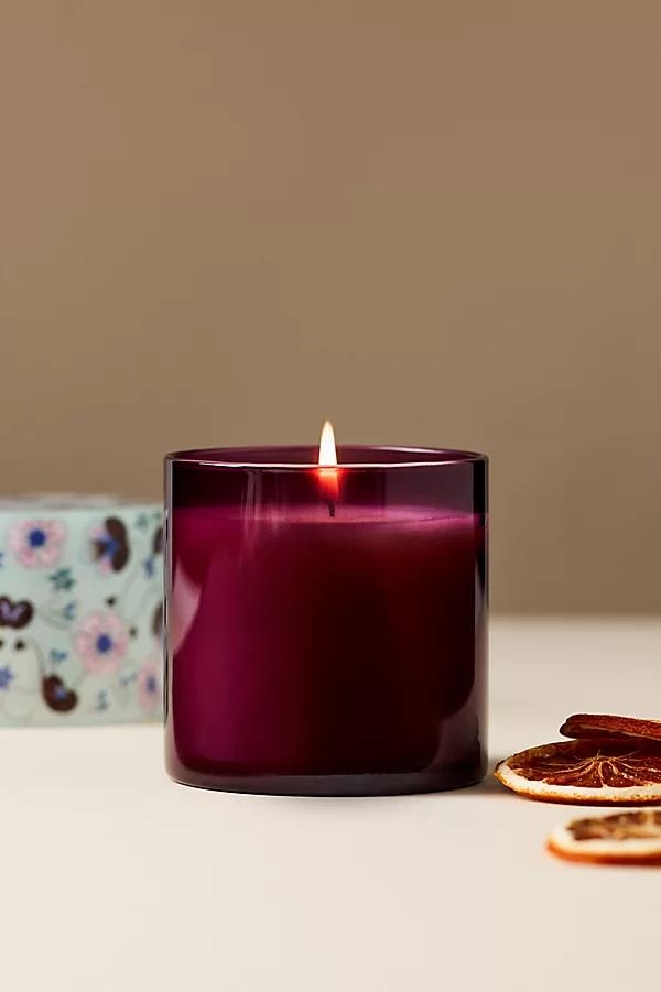 Olivia Spice Vanilla Clove Glass Candle - Image 0