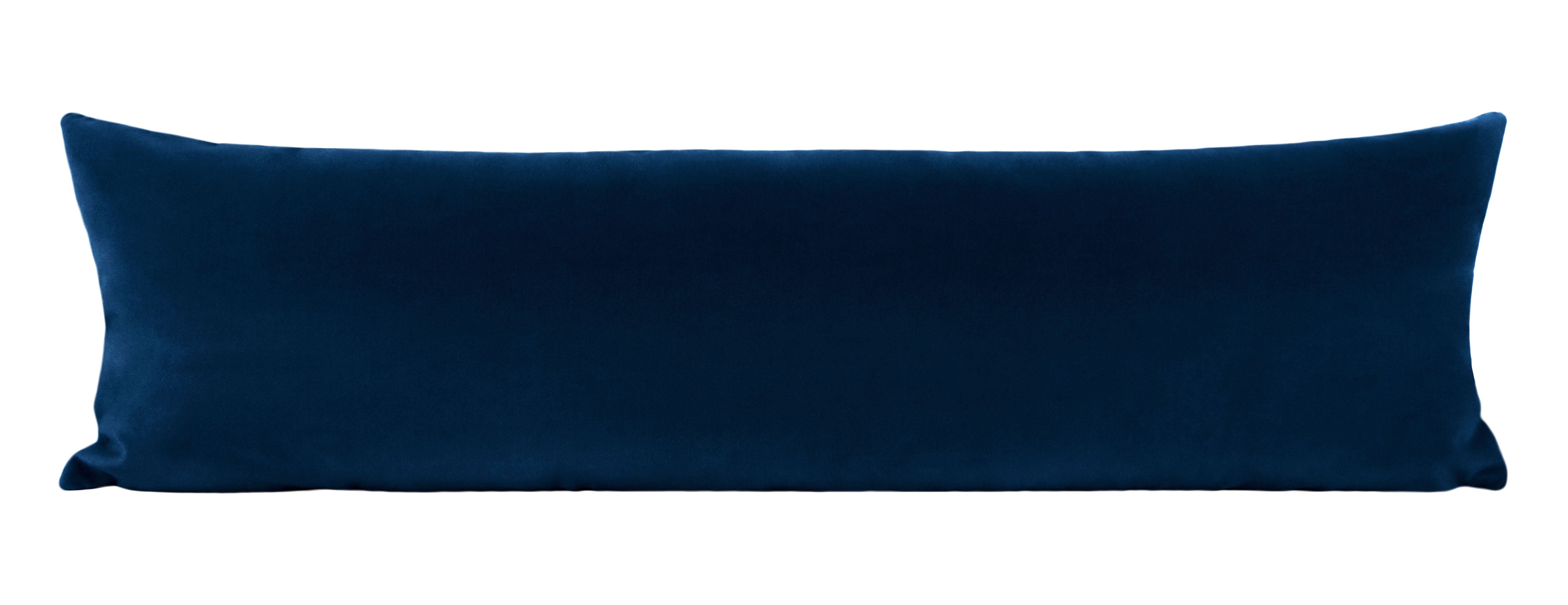 THE XL LUMBAR :: MOHAIR VELVET // SAPPHIRE - BY THE YARD - Image 2