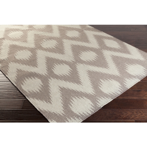 Frontier Beige Indoor 9' x 13' Handmade Rug - Image 1