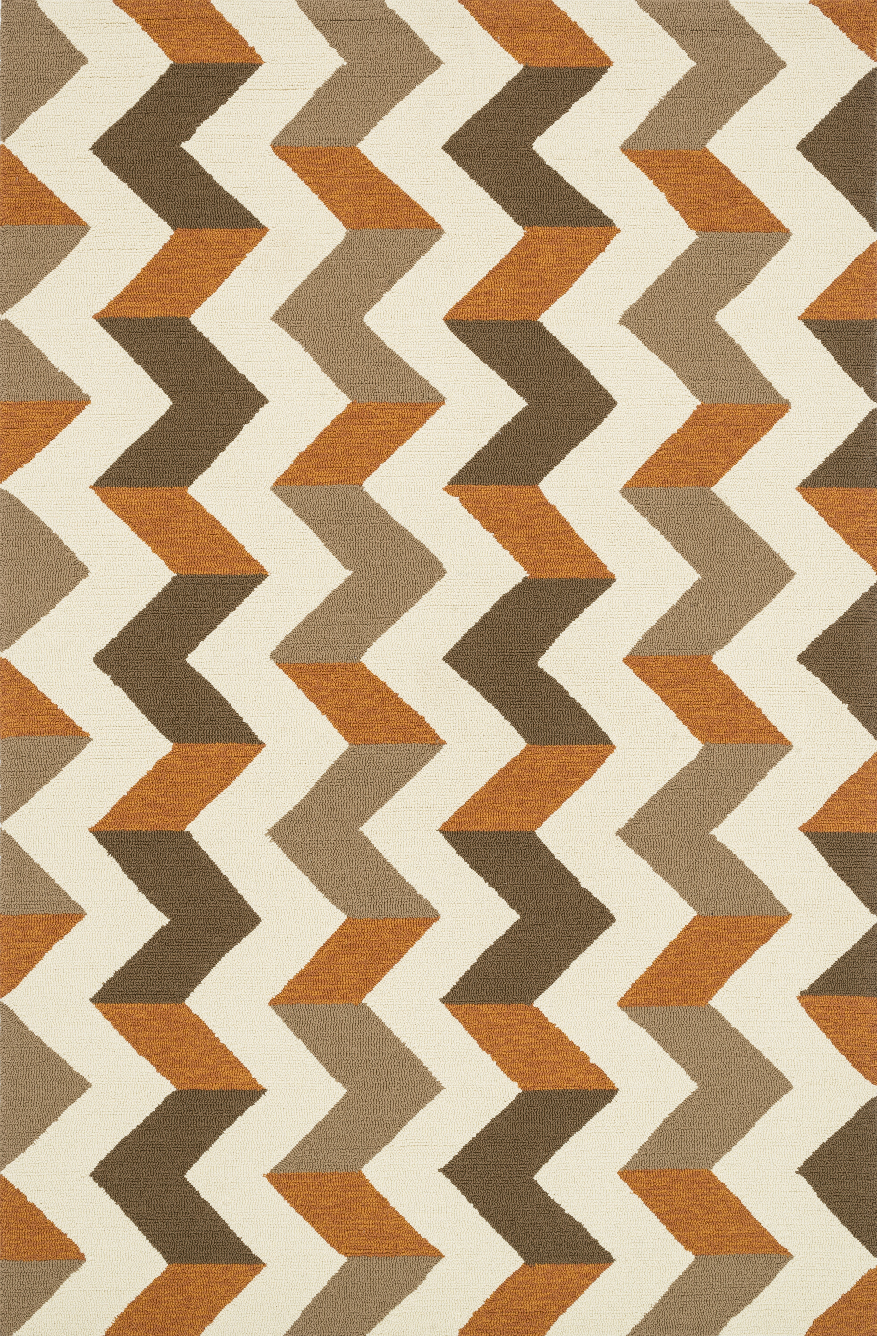 Loloi Palm Springs PM-03 Brown / Orange 9'-3" x 13' - Image 0
