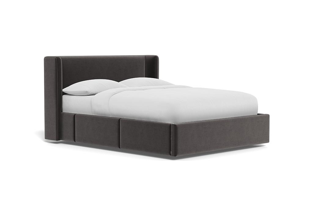 Graham Upholstered Bed with Storage Option - Image 1