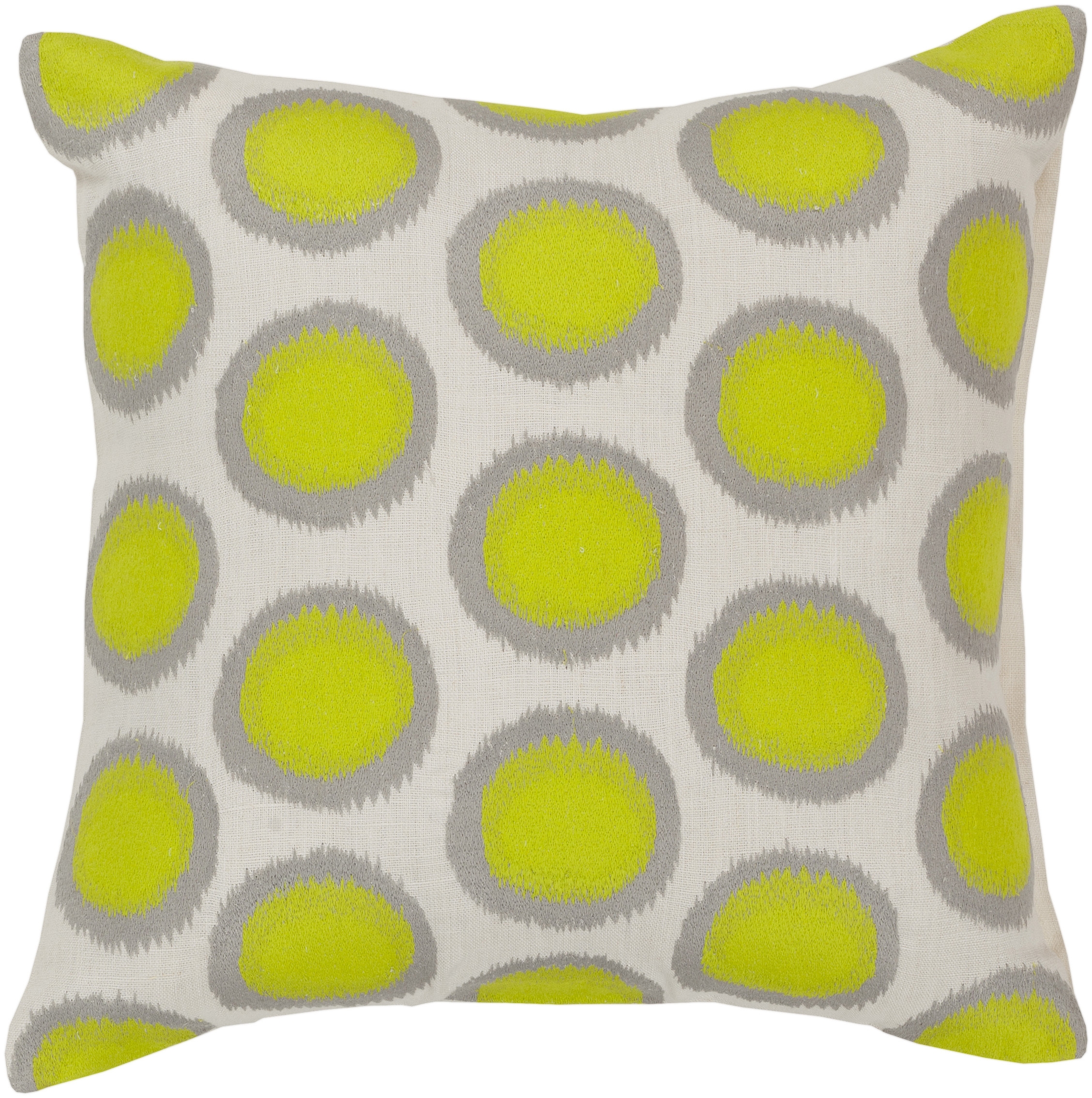 Ikat Dots AR-091 20"L x 20"W Down Filled Pillow - Image 0