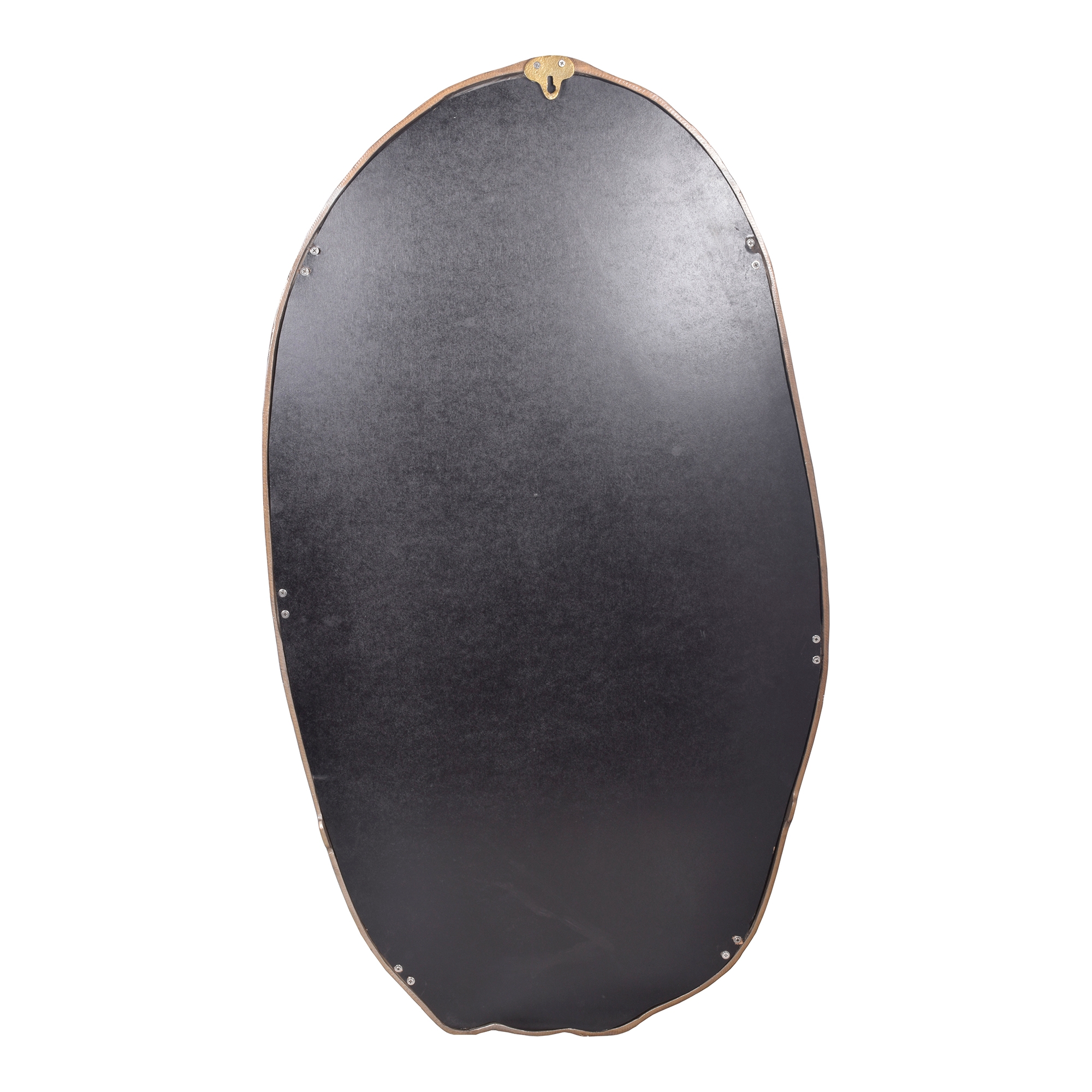 Foundry Oval Mirror Gold - Image 2