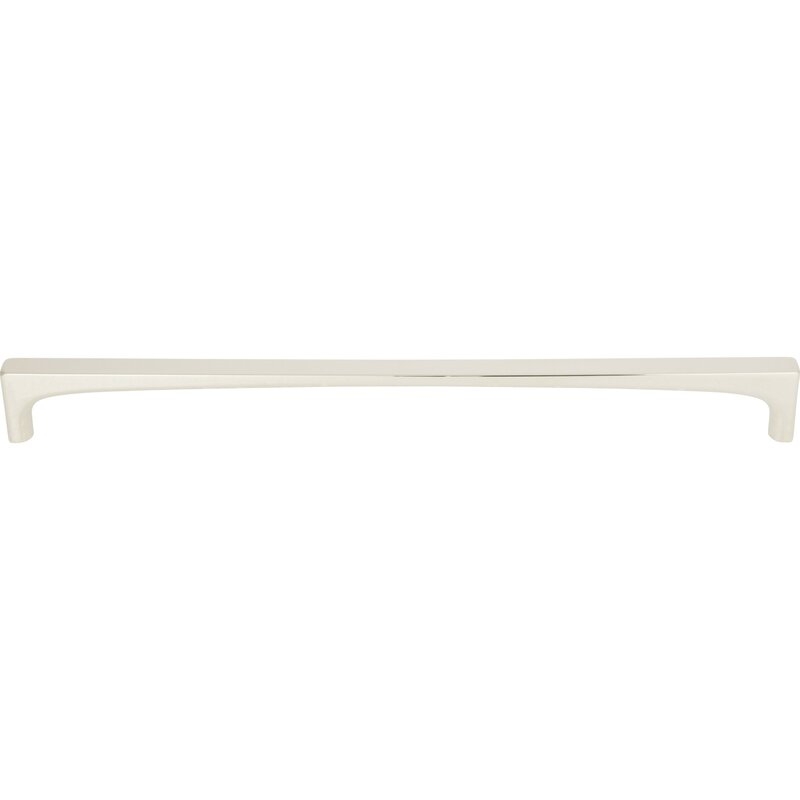 Top Knobs Riverside 12" Center to Center Bar Pull Finish: Polished Nickel - Image 0