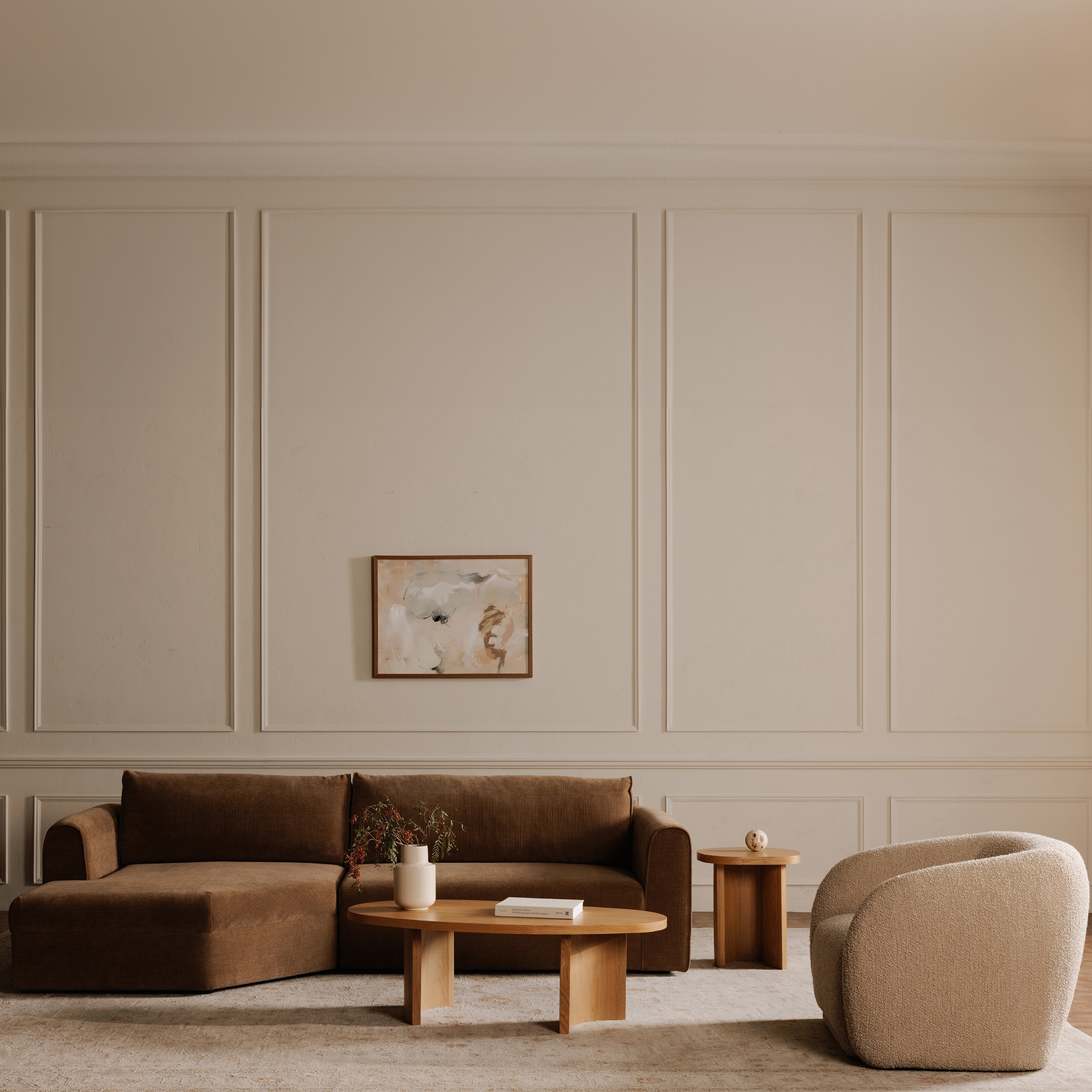 Madrid Right Sectional Taupe - Image 6