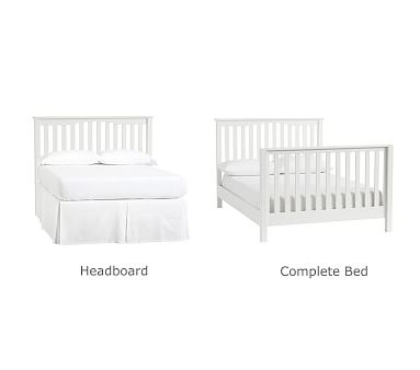 Kendall 4-in-1 Full Bed Conversion Kit, Weathered White, UPS - Image 5