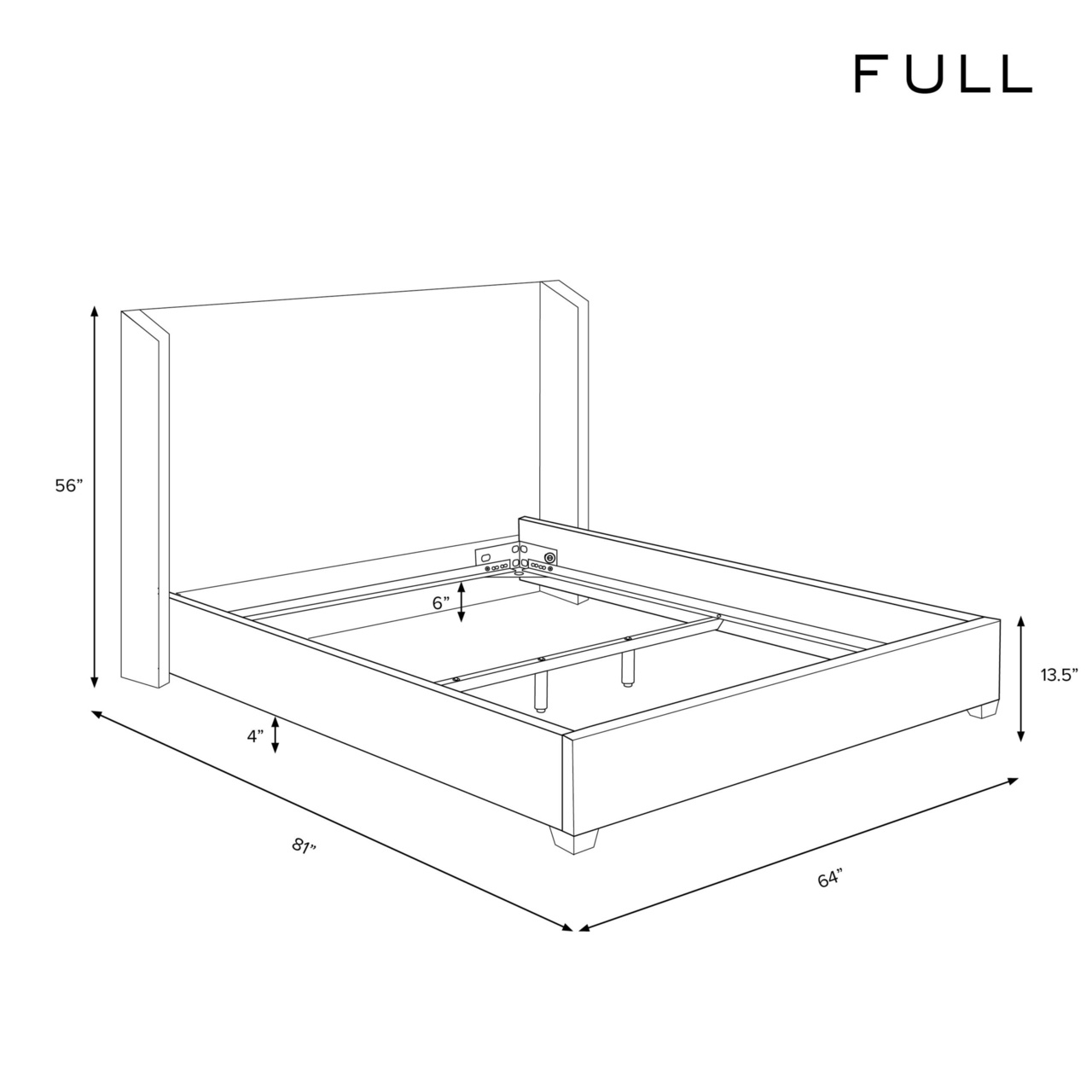 Rhys Bed - Image 6