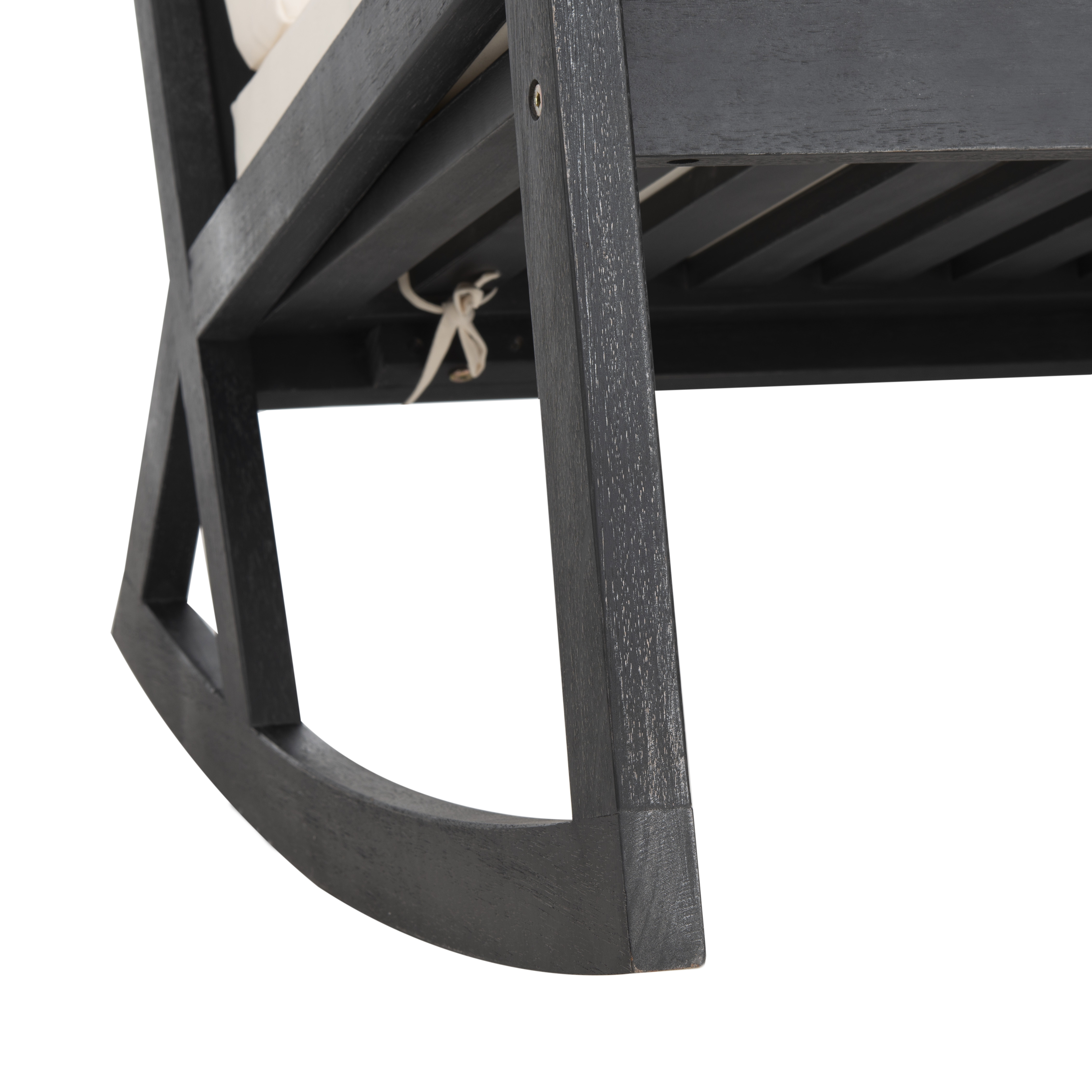Vernon Rocking Chair - Black/White - Arlo Home - Image 6