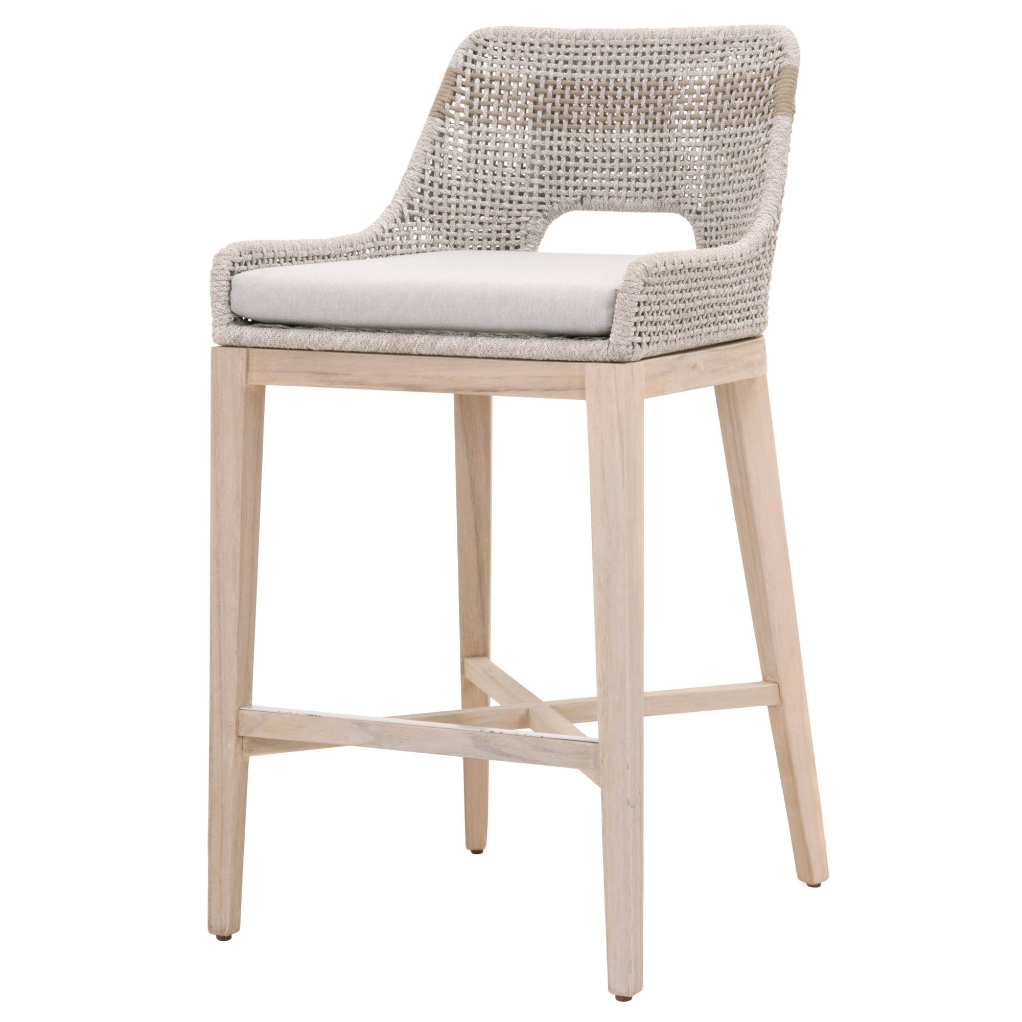 Tapestry Outdoor Barstool, Gray - Image 1