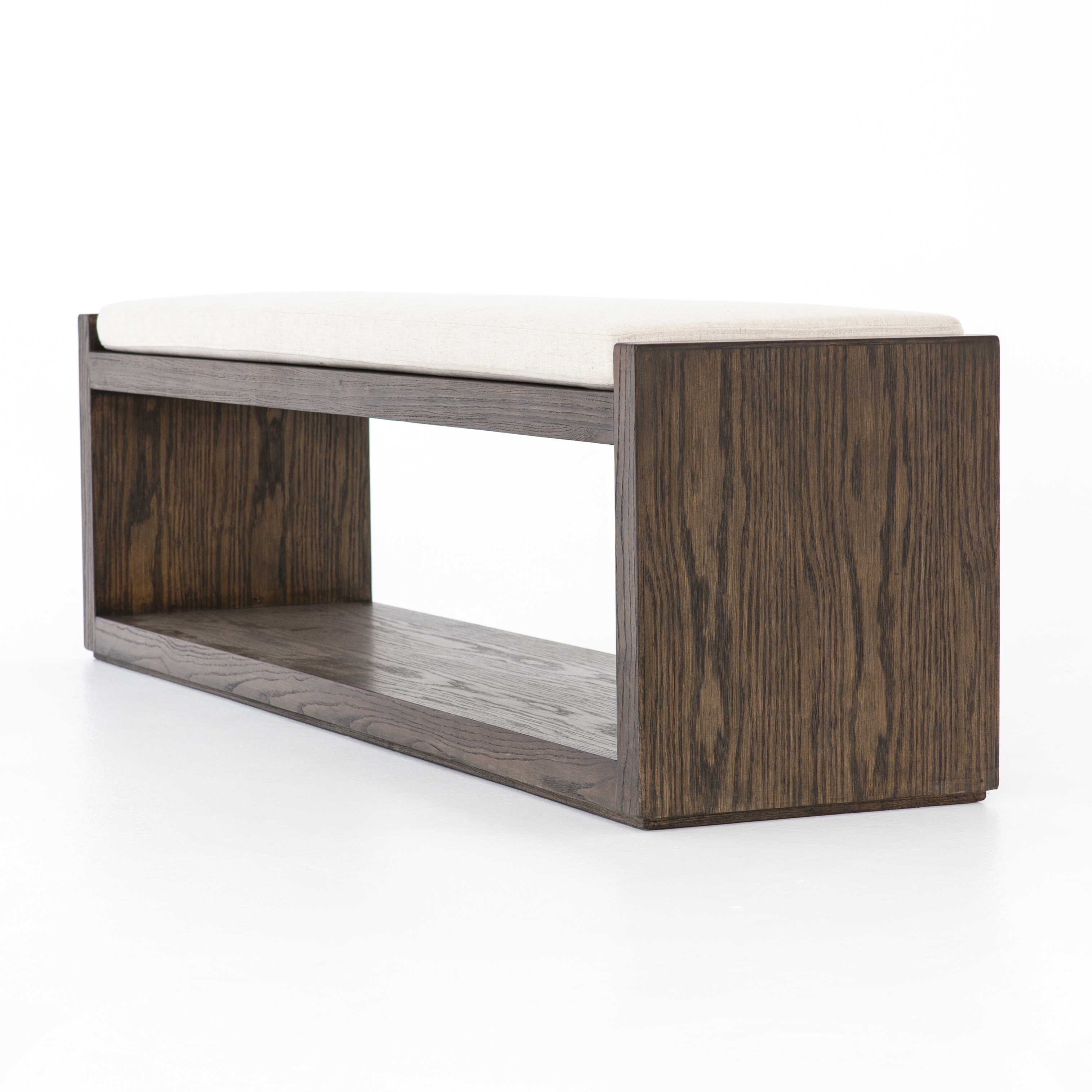 Edmon Bench - Savile Flax - Image 2