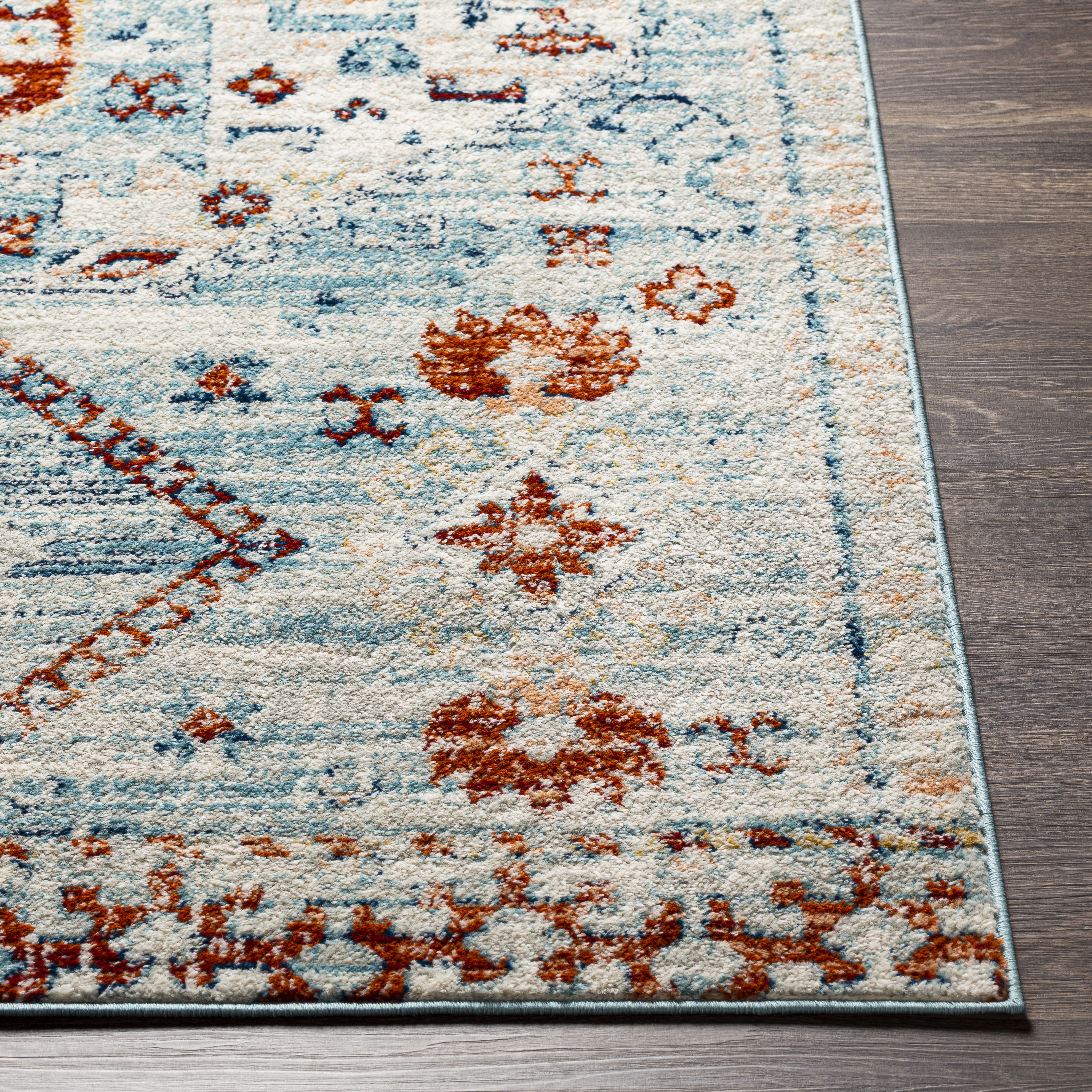 Tevazu  Indoor 5'3" x 7' Machine Woven Rug - Image 2