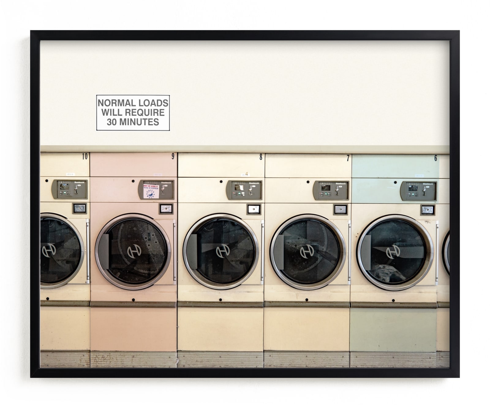 At The Laundromat Open Edition Fine Art Print - Image 0