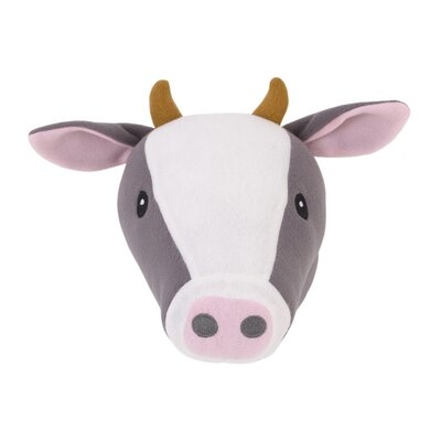 Plush Fleece Cow Head Faux Taxidermy - Image 0
