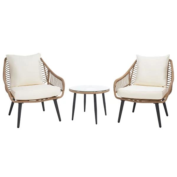 Normandie 3 Piece Outdoor Lounger Set - Image 0