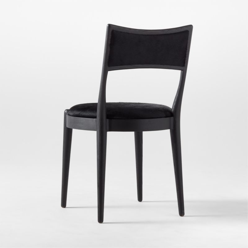 Kir Black Cowhide Dining Chair - Image 4