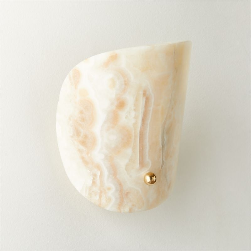 Fold Onyx Wall Sconce Short - Image 1