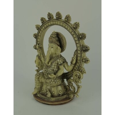 Brantleyville Lord Ganesha Sitting Holding Sacred Objects Figurine - Image 0