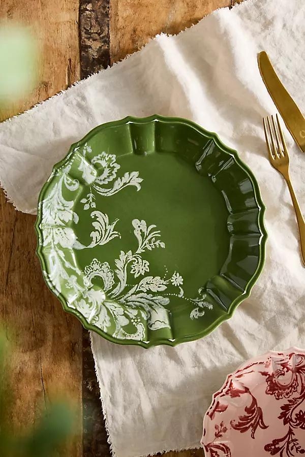 Botanical Silhouette Dinner Plate - Image 0