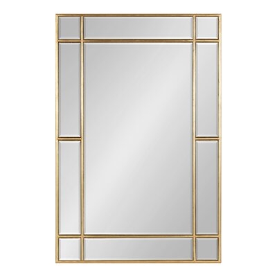 Jenifer Beveled Accent Mirror, Gold - Image 0