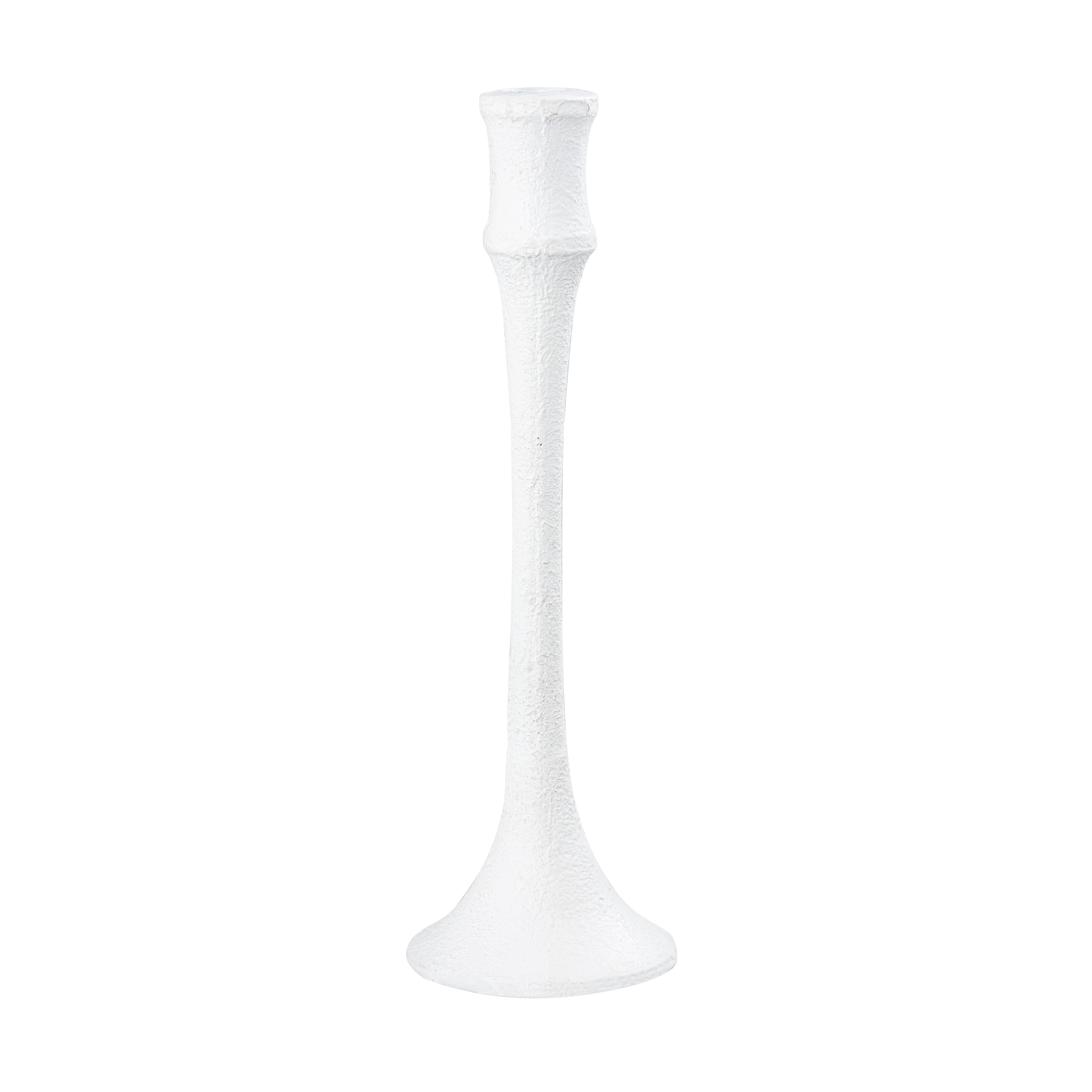 Miro Candleholder - Set of 2 Plaster White - Image 2