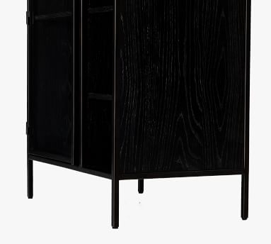 Marnie 33" Bar Cabinet, Black - Image 4