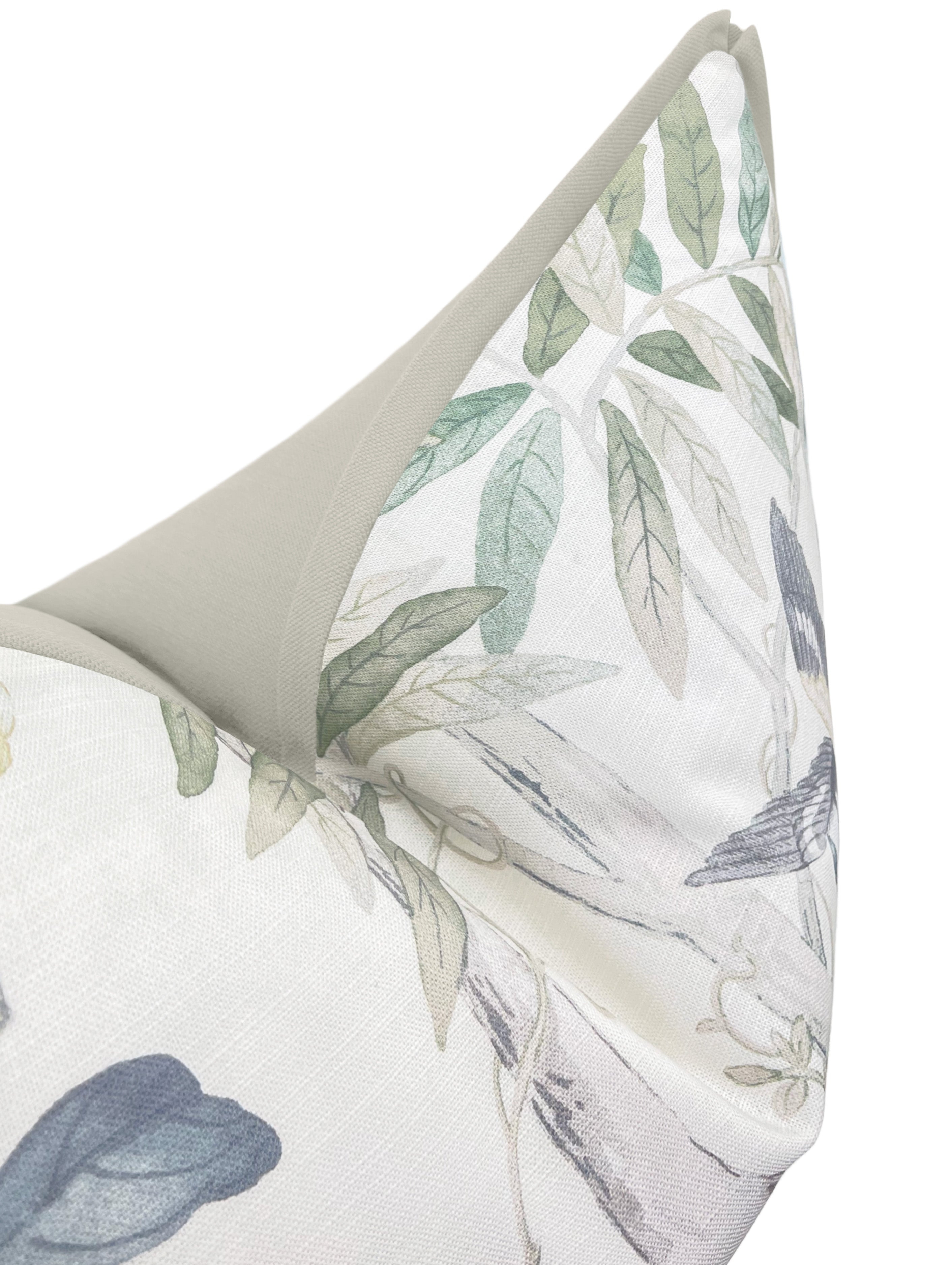 IMPERIAL GARDEN // DELFT | LDC - 20" X 20" / BUTTERFLY FLANGE / Dove - Image 2