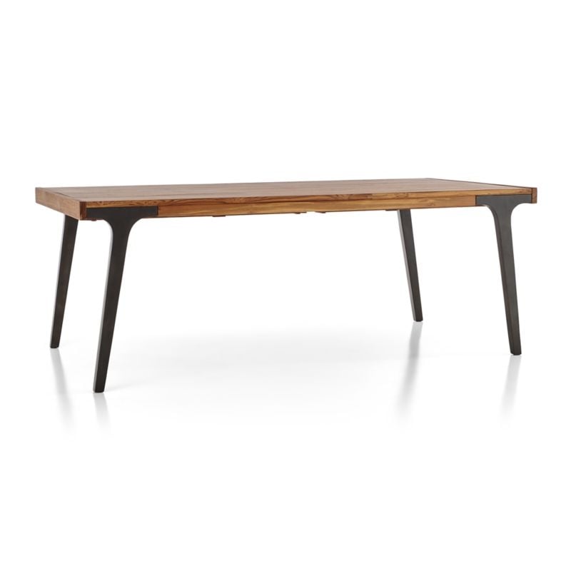 Lakin 81" Recycled Teak Extendable Dining Table,Restock in early May,2022 - Image 10
