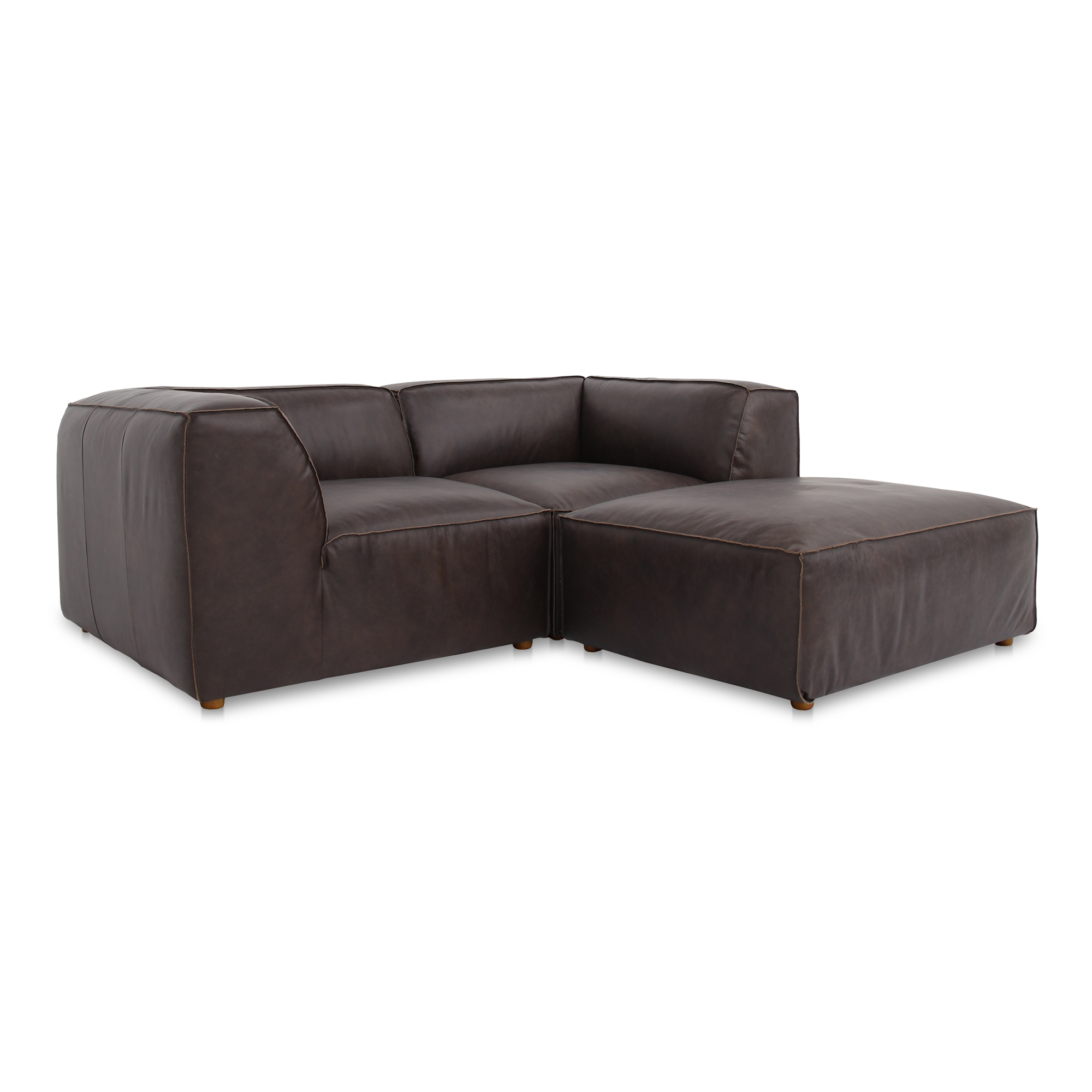 Form Nook Modular Sectional Espresso Brown - Image 1