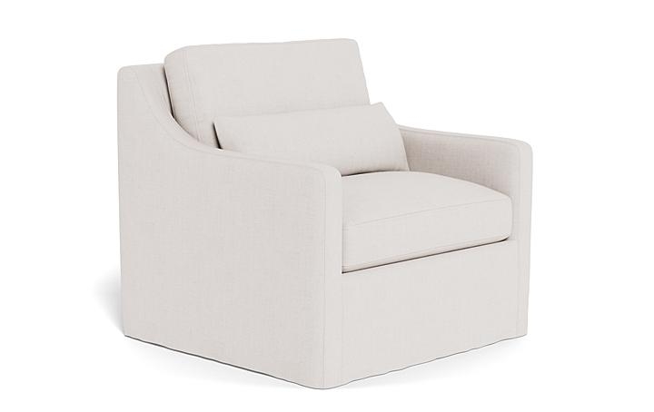 Ella Slipcovered Accent Chair - Image 1