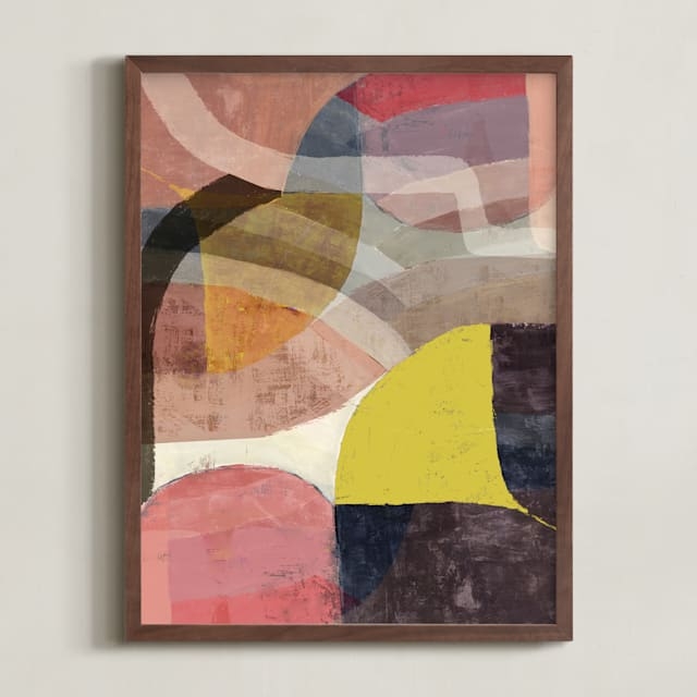 Composition On Color And Texture 2 Limited Edition Fine Art Print 2 - Image 0