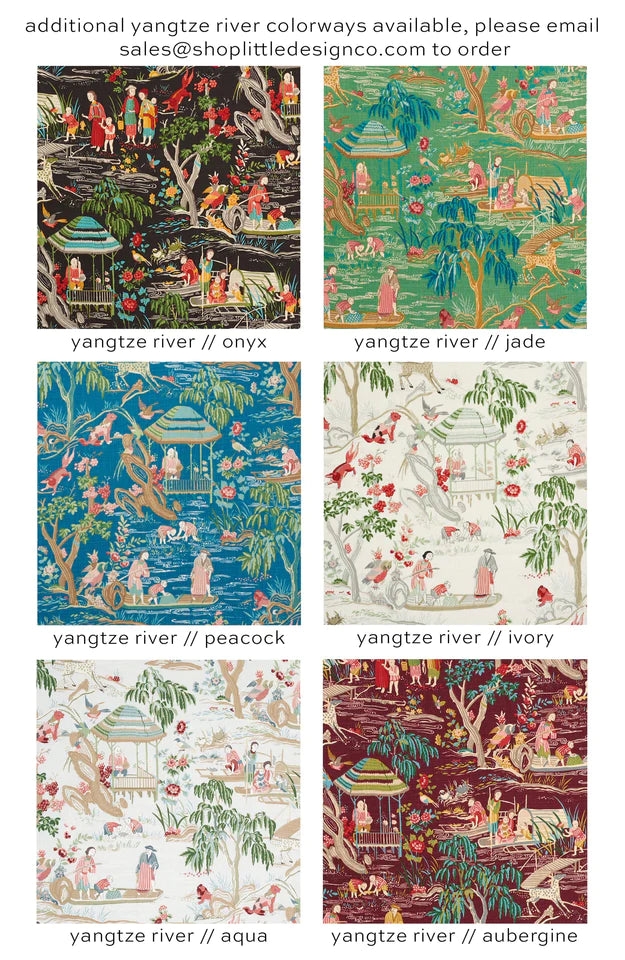 YANGTZE RIVER // AQUA - Sample 4" X 4" - Image 3