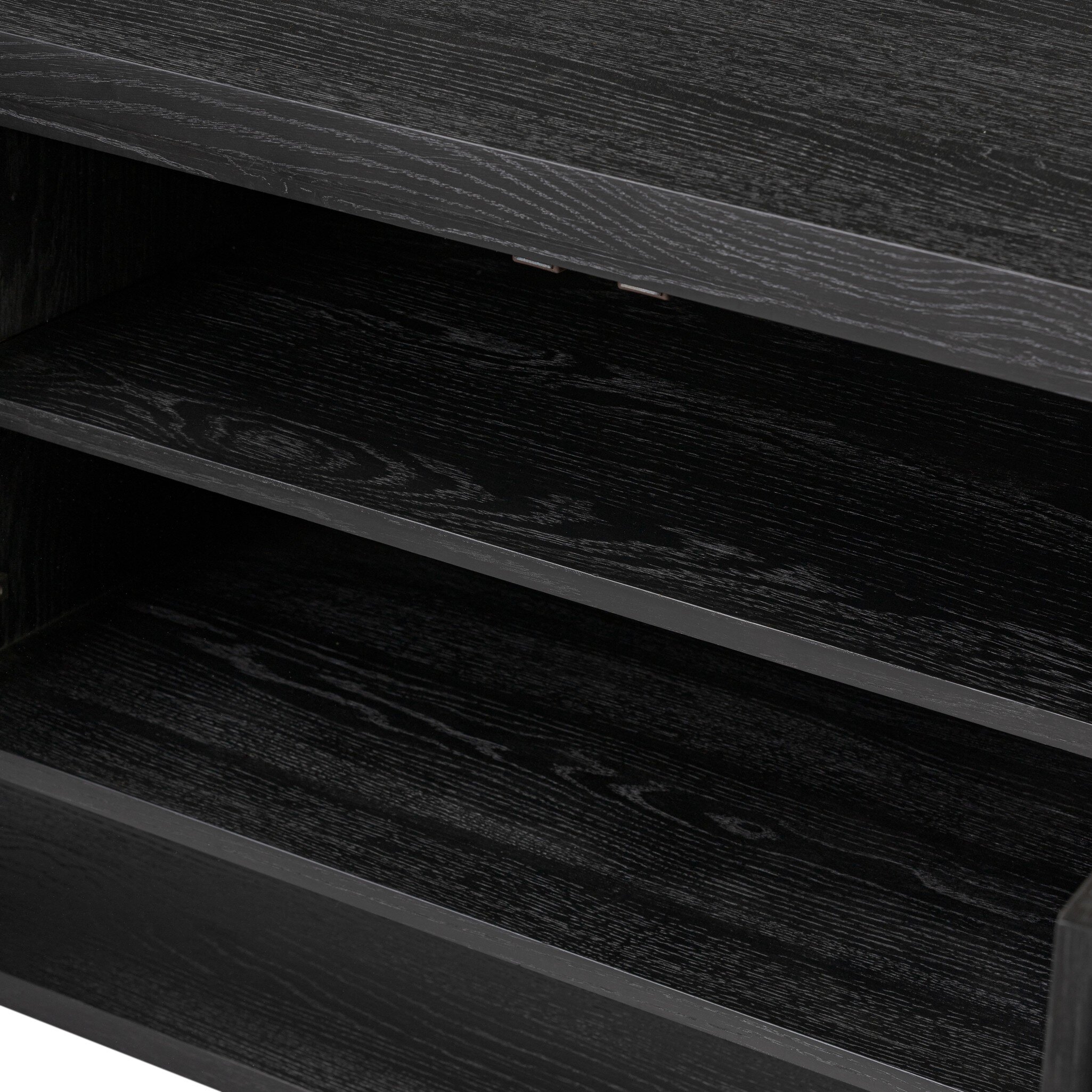Roark Media Console - Ebony Oak Veneer - Image 12