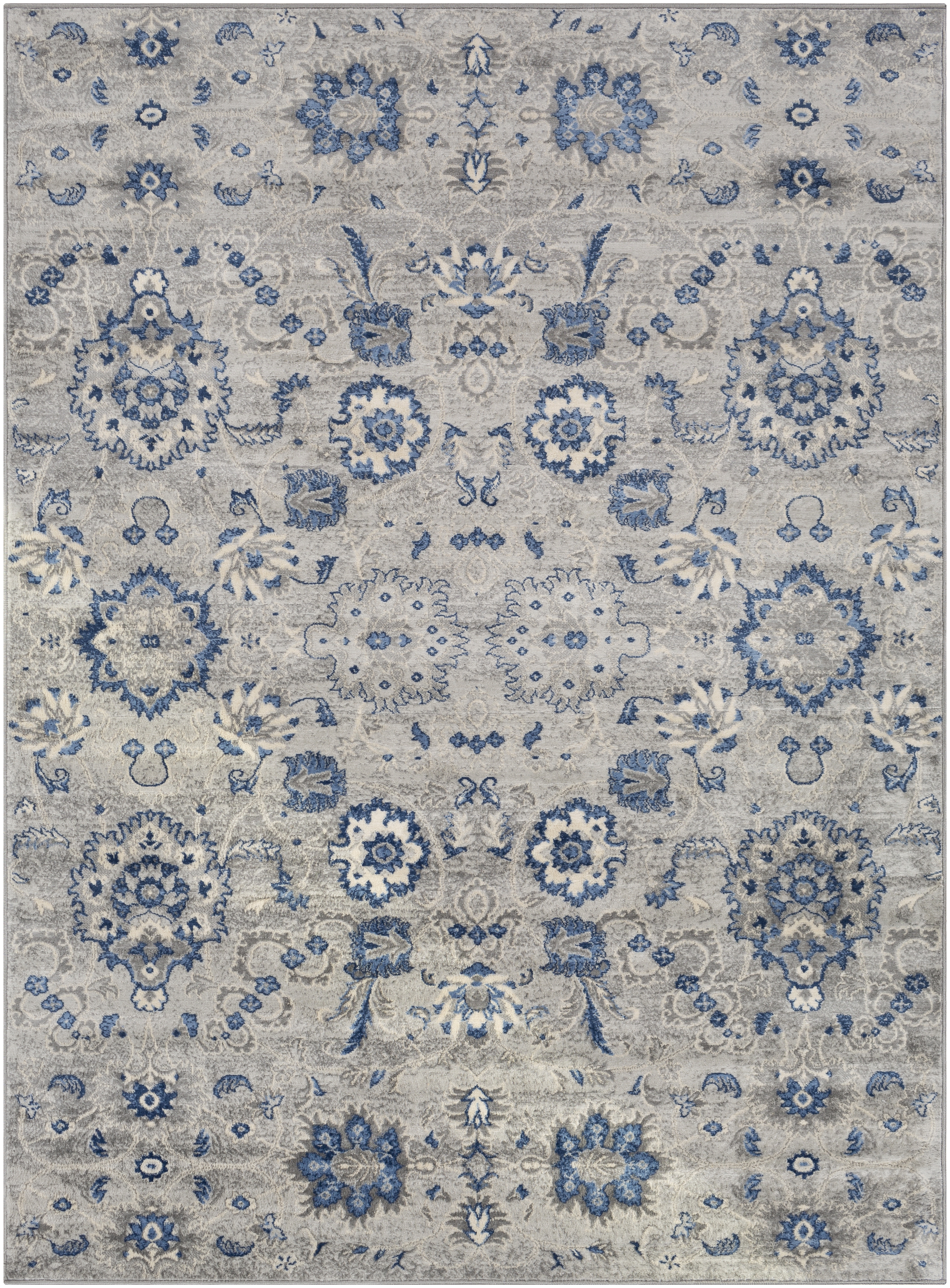 Monaco Gray Indoor 2' x 2'11" Machine Woven Rug - Image 0