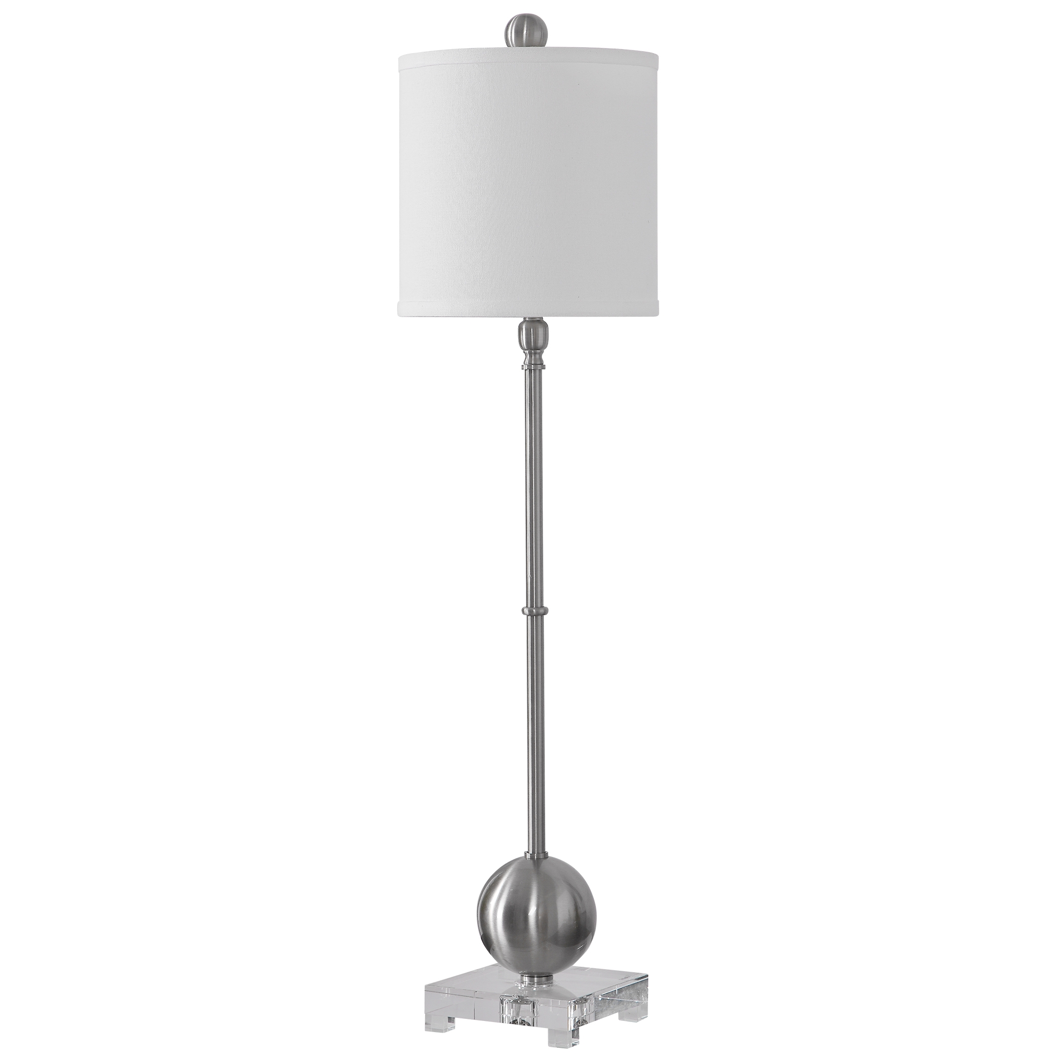 Laton Silver Buffet Lamp - Image 6