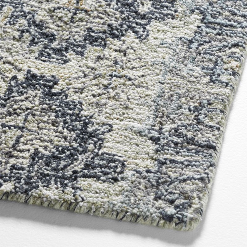 Alvarez Wool Hand-Tufted Mineral Blue Area Rug 12'x15' - Image 3