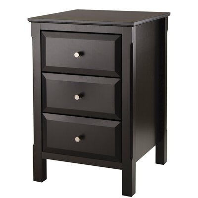 Grussing Home Furniture Wooden Accent Table Black - Image 0