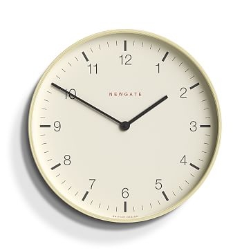 Newgate Mr. Clarke Clock, Medium, Brass - Image 2