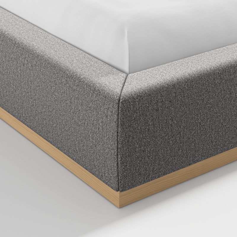 Gather Dove Upholstered King Bed - Image 2