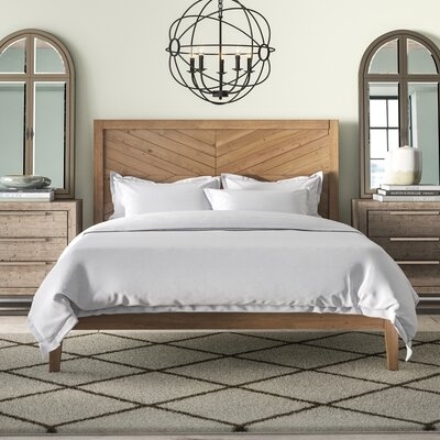 Schrimsher Solid Wood Queen Platform Bed - Image 0