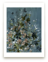 Hydrangeas At Dusk Limited Edition Fine Art Print 2 - Image 0