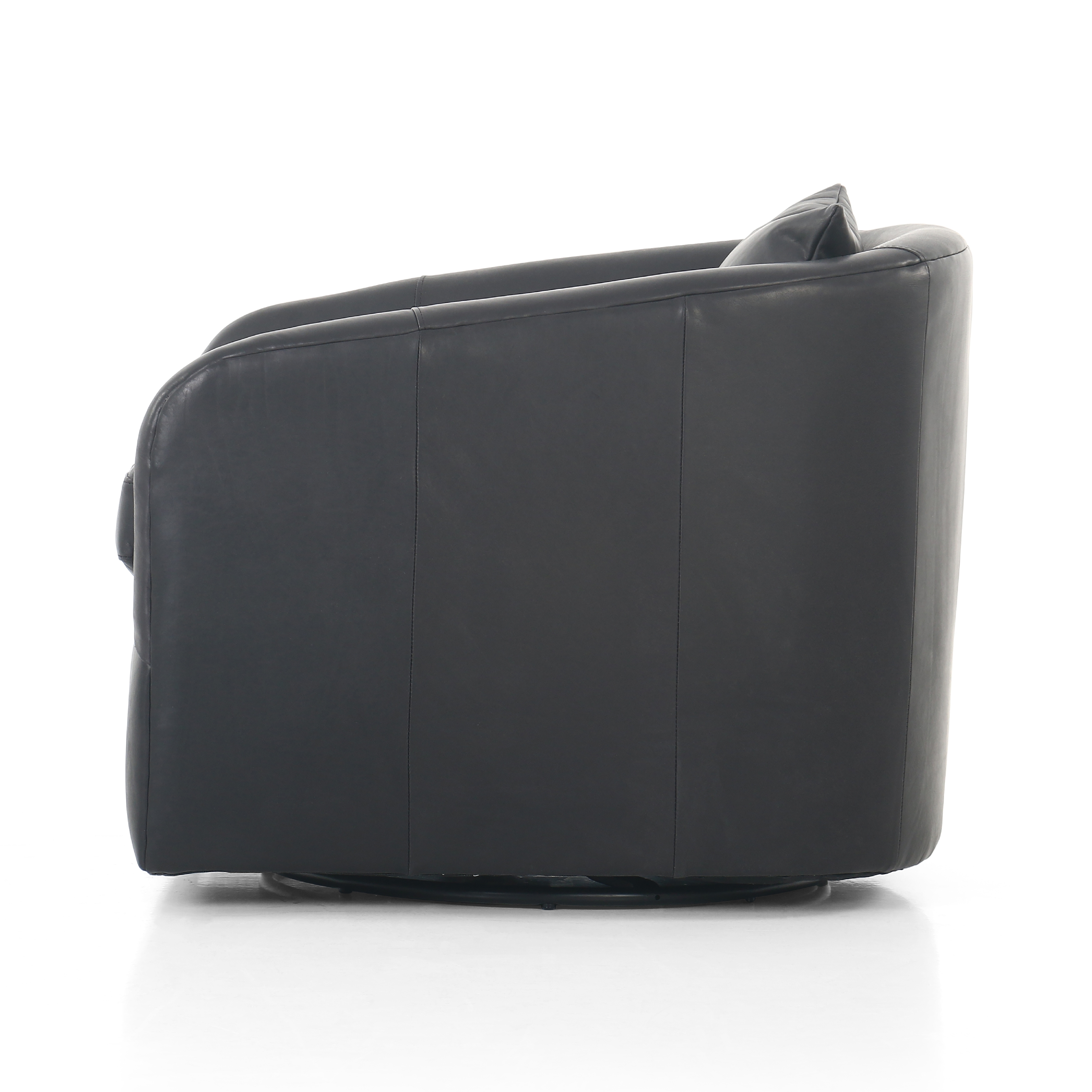 Topanga Swivel Chair - Heirloom Black - Image 5