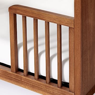 Mid-Century Toddler Bed Conversion Kit, White, WE Kids - Image 3