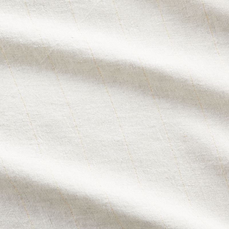 Linen Lurex Striped King Duvet Cover - Image 2