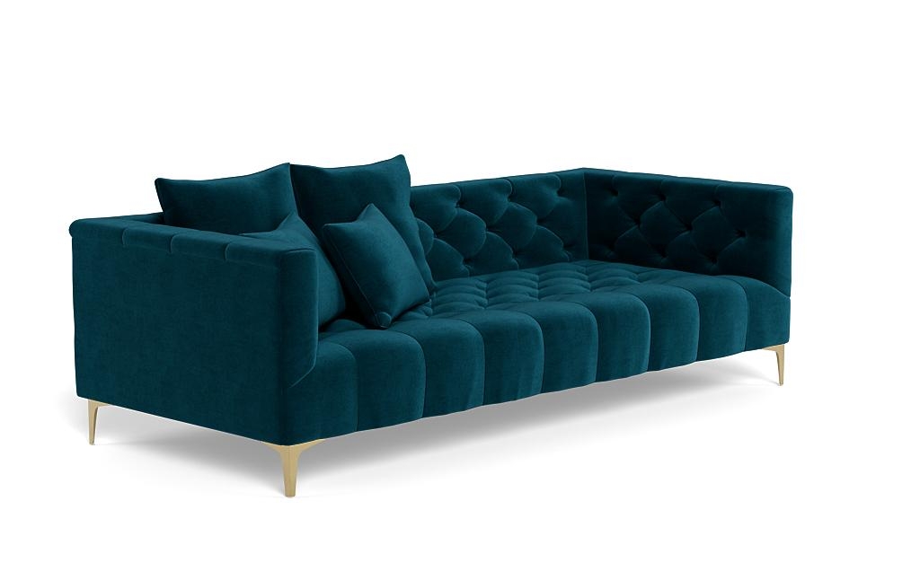 Ms. Chesterfield Fabric Sofa by Apartment Therapy - Image 1