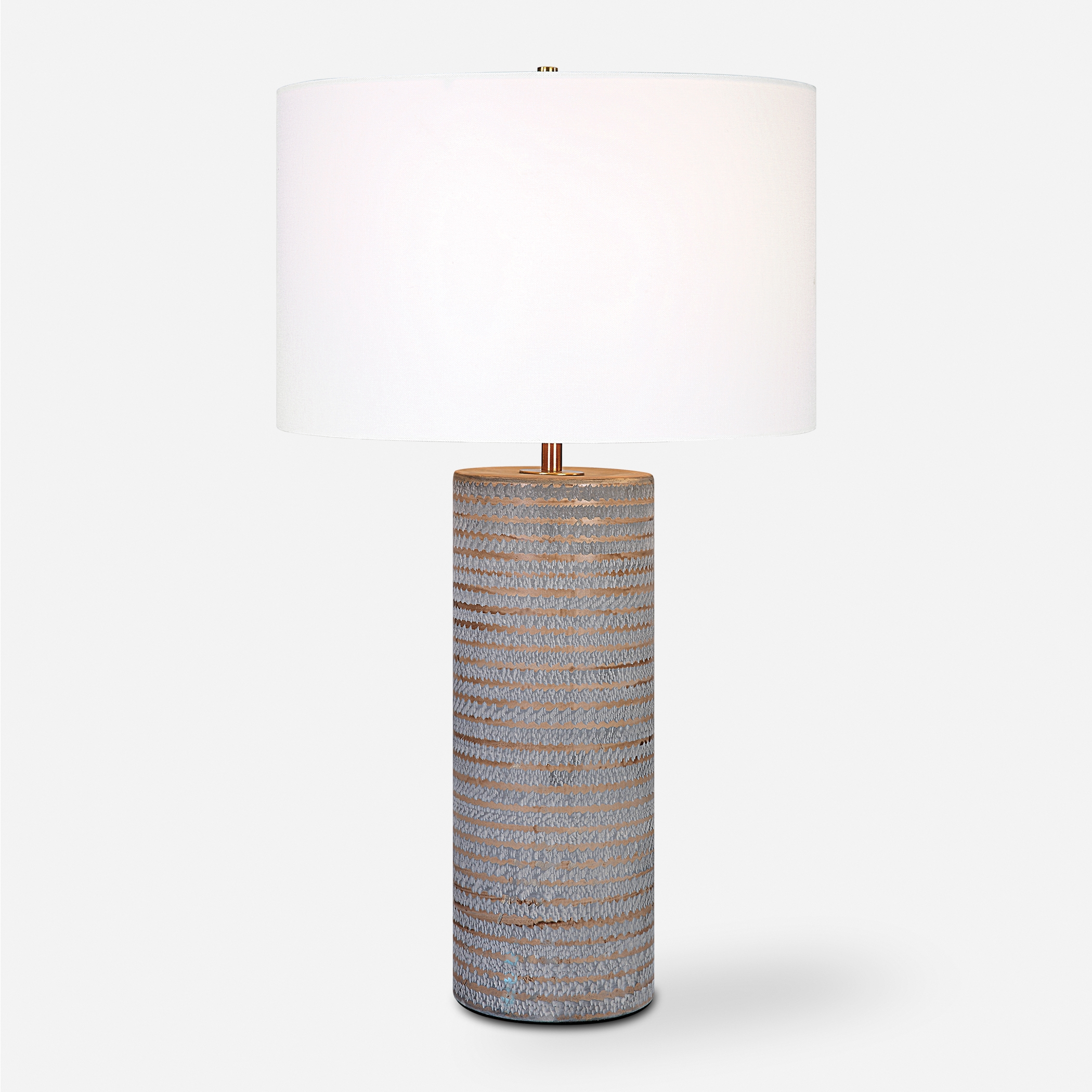 Monolith Gray Table Lamp - Image 0