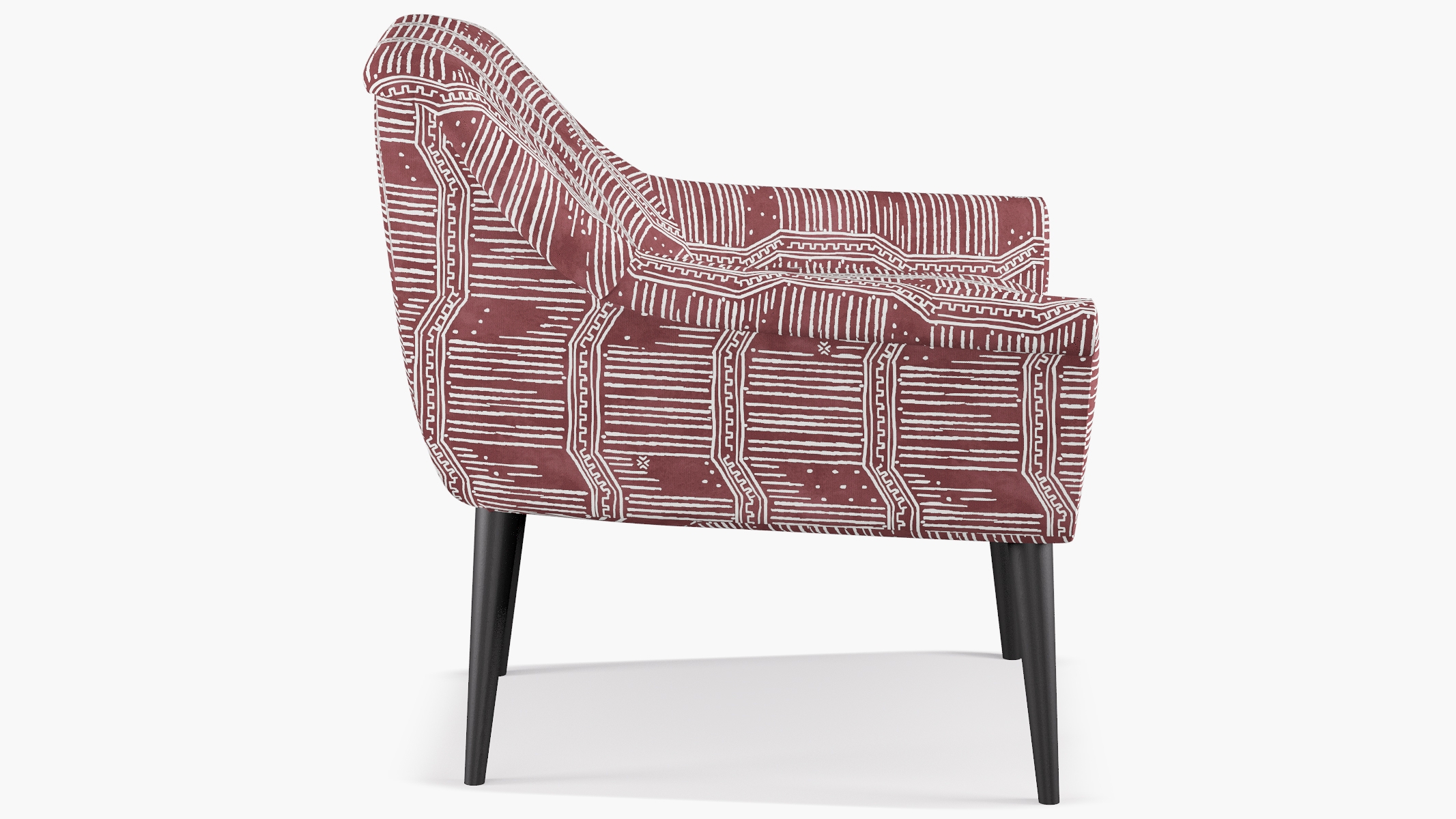 Cocktail Chair, Brick Issa, Black - Image 2