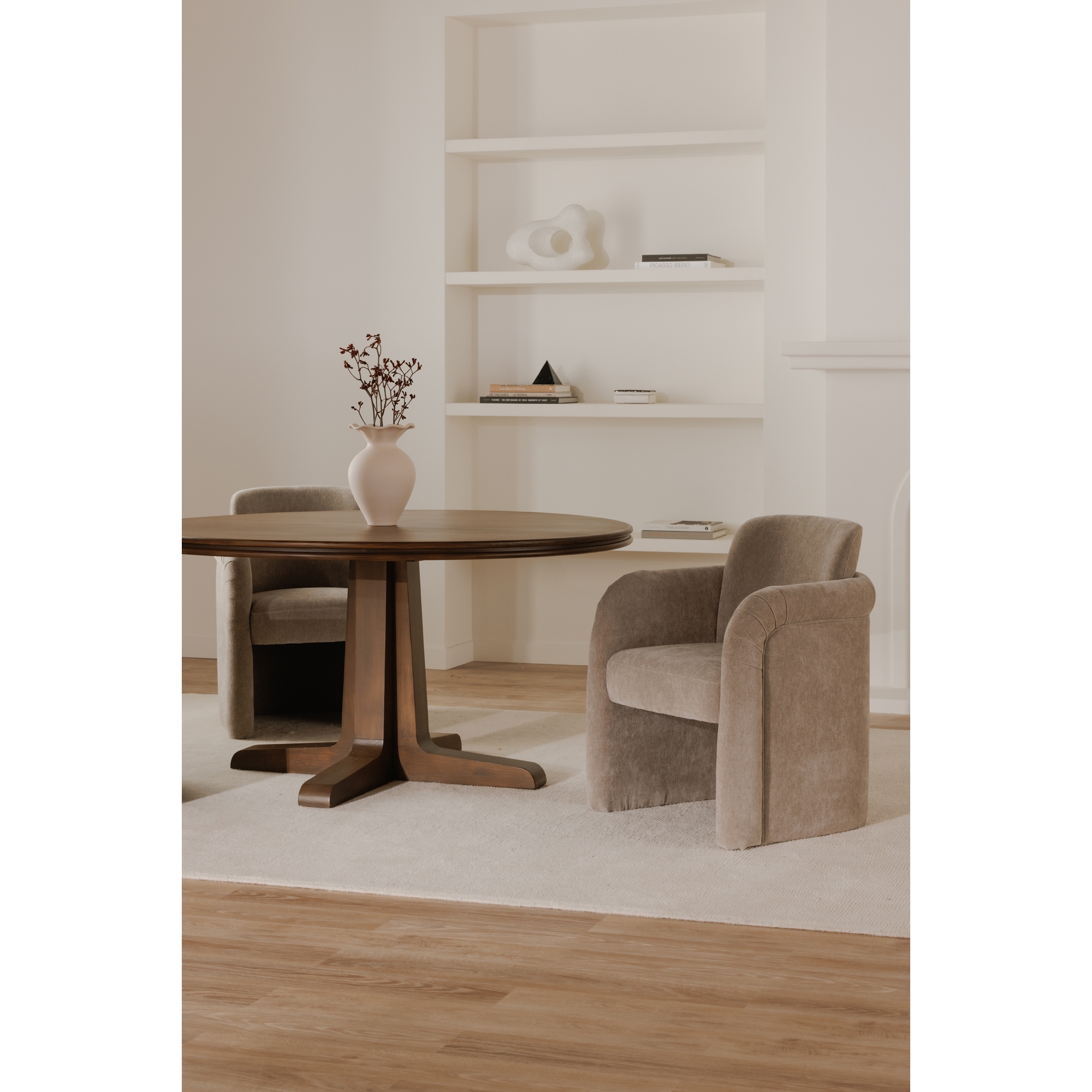 Mesto Rolling Dining Chair Taupe - Image 10