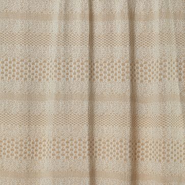 Pixels Throw Blanket Cotton Natural/Light Gray 60X50 - Image 1