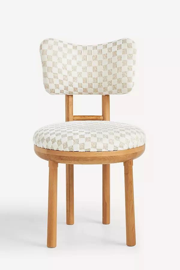 Irie Carmine Jacquard Dining Chair - Image 0