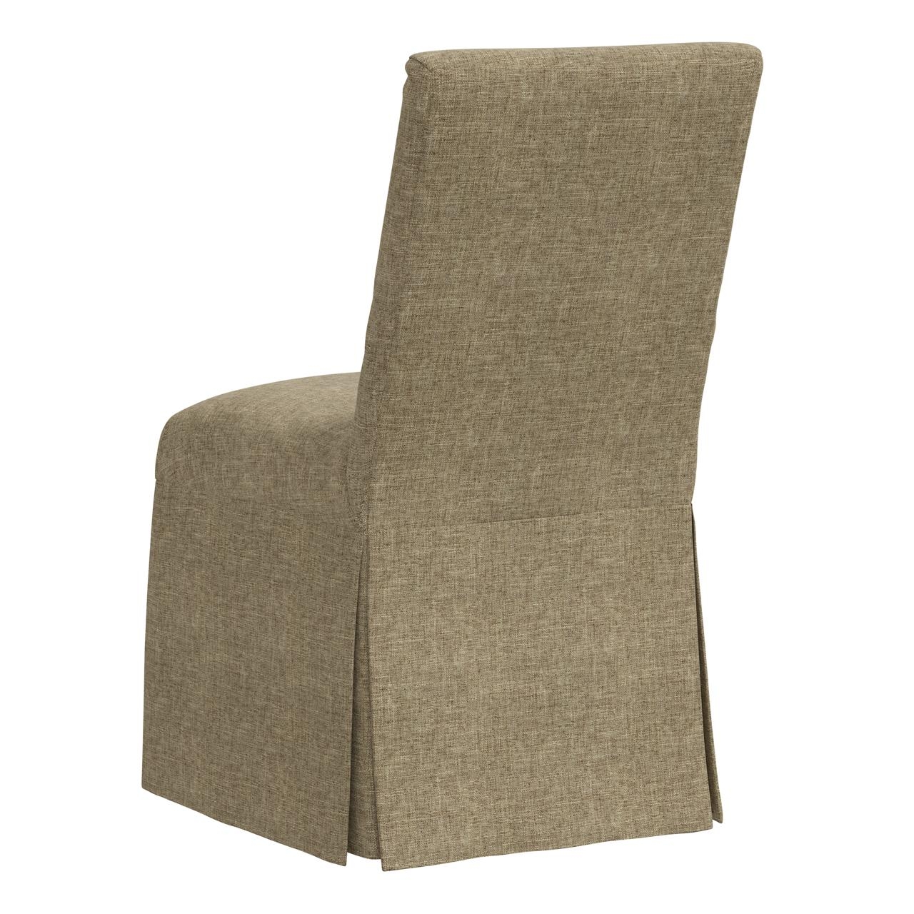 Alice Slipcover Dining Chair in Zuma Linen - Image 3
